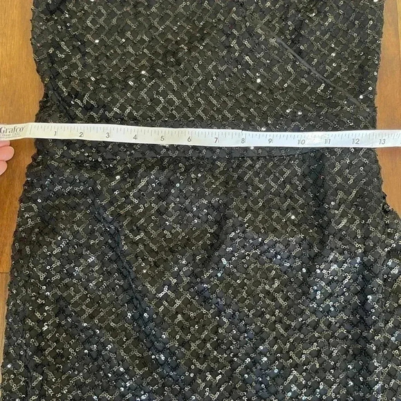 Nanette Lapore black sequin dress - Picture 8 of 9